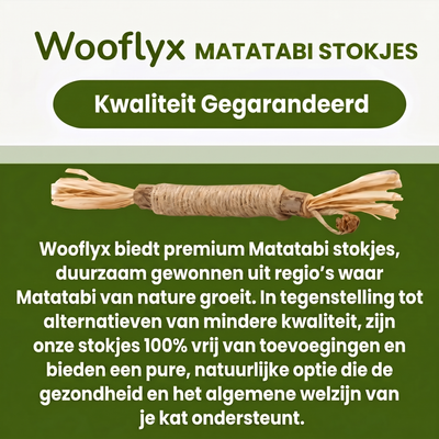 Natuurlijke Matatabi Kauwstokjes
