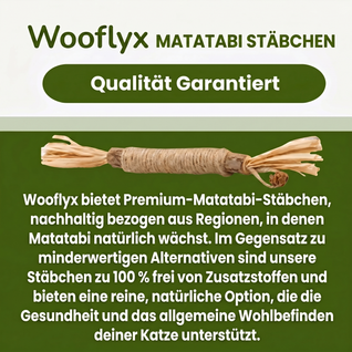 Natürliche Matatabi-Zahnpflege-Sticks
